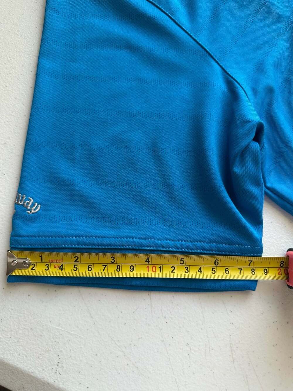 Callaway Opti-Dri Men's Striped Golf Polo Shirt Blue Size XL - Picture 4 of 11